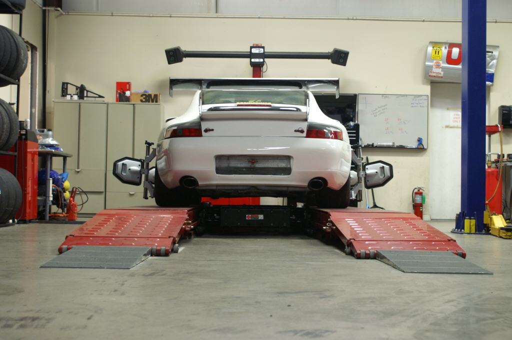 Texas Track Works Hunter Alignment Ramps 996 Track Day HPDE